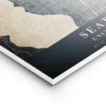 poster carte seattle vintage lightpanel.webp