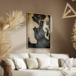 poster carte seattle vintage salon.webp