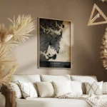 poster carte sydney vintage salon.webp