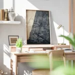 poster carte tel aviv vintage bureau.webp