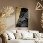 poster carte tel aviv vintage salon.webp