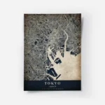 poster carte tokyo vintage.webp
