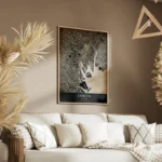 poster carte tokyo vintage salon.webp