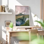 poster cascade verdoyante bureau.webp