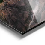 poster chalet en montagne aluminium.webp