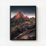 poster chalet en montagne avec cadre.webp