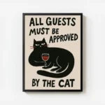 poster chat approuve invites avec cadre.webp