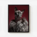 poster chat elegant mode avec cadre.webp