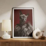 poster chat elegant mode meuble.webp