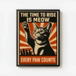 poster chat engage avec cadre.webp