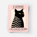 poster chat noir catisse seduisant.webp