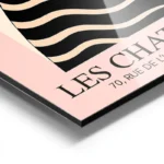 poster chat noir catisse seduisant aluminium.webp