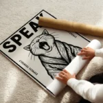 poster chat speak your mind enroule.webp