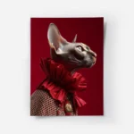 poster chat sphynx elegant.webp