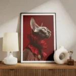 poster chat sphynx elegant meuble.webp