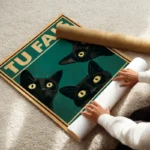 poster chats curieux enroule.webp