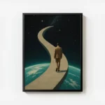 poster chemin vers l infini avec cadre.webp