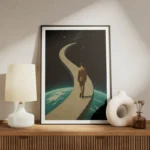 poster chemin vers l infini meuble.webp