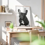 poster chien francais drole bureau.webp