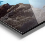 poster chute d eau majestueuse aluminium.webp