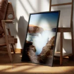 poster chute d eau majestueuse encadre.webp