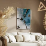 poster cocotier en contreplongee salon.webp