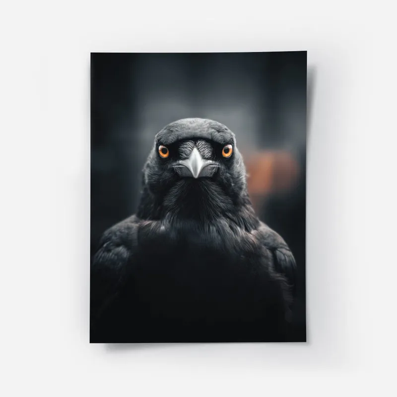 poster corbeau hyperrealiste.webp