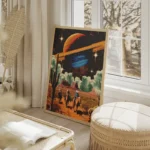 poster cowboy astral salon beige.webp