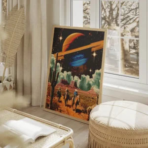 poster cowboy astral salon beige.webp