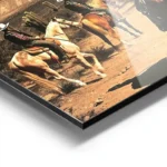poster cowboys sous une planete geante aluminium.webp
