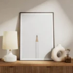 poster crayon blanc meuble.webp
