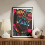 poster dark vador street art meuble.webp