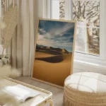 poster desert dore salon beige.webp