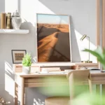 poster desert oasis sable bureau.webp