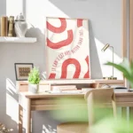 poster design abstrait rouge bureau.webp