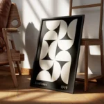 poster design bauhaus 1919 encadre.webp