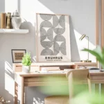 poster design bauhaus abstrait bureau.webp