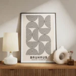 poster design bauhaus abstrait meuble.webp