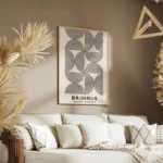 poster design bauhaus abstrait salon.webp