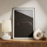 poster dodge noire sombre meuble.webp