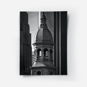 poster dome architectural noir et blanc.webp