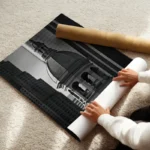 poster dome architectural noir et blanc enroule.webp