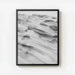 poster dune en noir et blanc avec cadre.webp