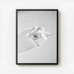 poster ecouteurs blancs avec cadre.webp