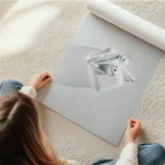 poster ecouteurs blancs en rouleau.webp