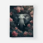 poster elephant en fleurs.webp