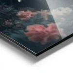 poster elephant en fleurs aluminium.webp