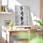 poster escalier gris moderne bureau.webp