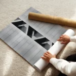 poster escalier gris moderne enroule.webp