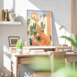 poster escaliers avec plantes bureau.webp